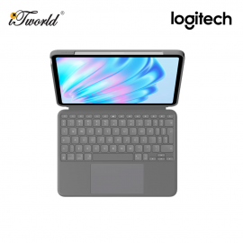Logitech Combo Touch for iPad Air 11" (M2) (4th/5th/6th Gen) - Oxford Grey (920-012627)